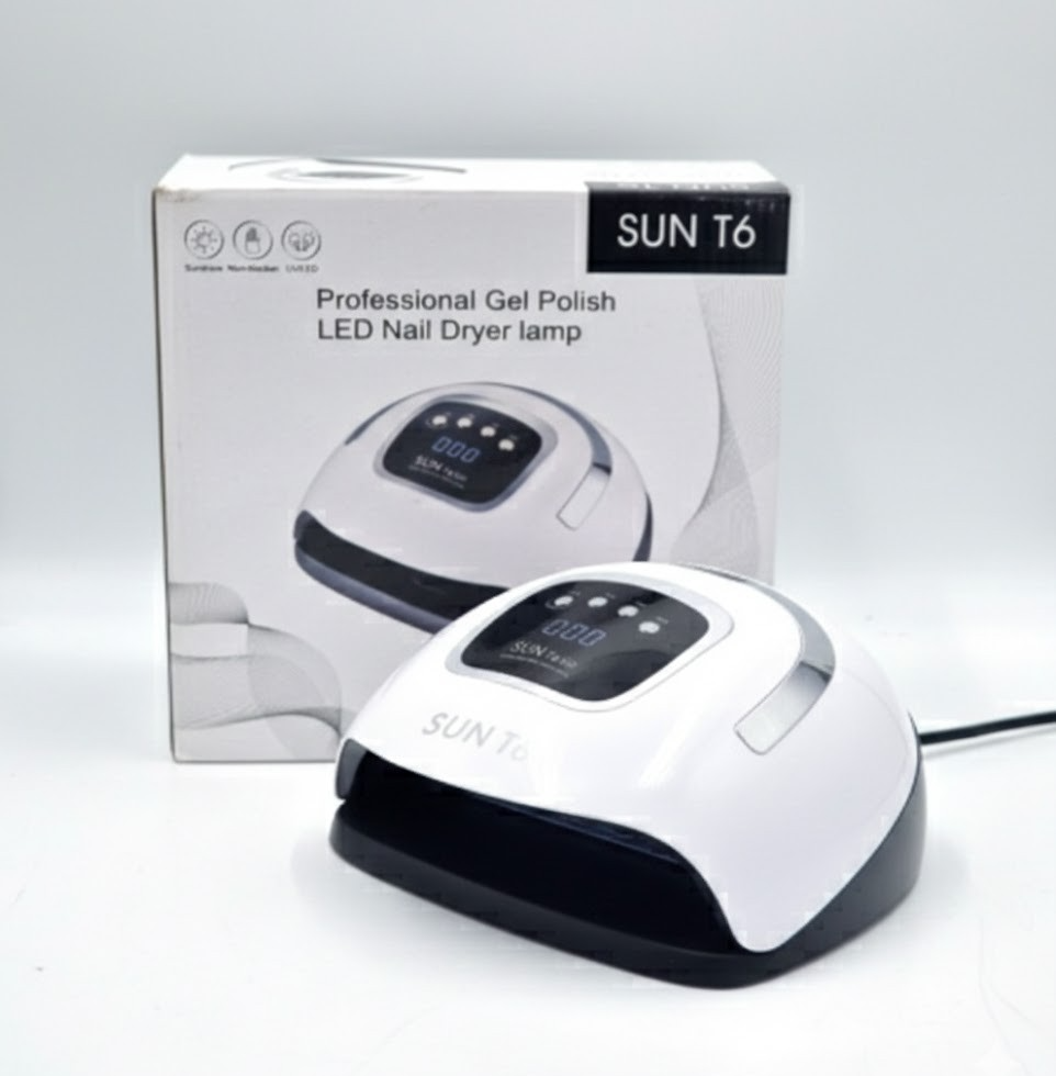 LKE 220W UV Lampe Gelnägel Nagellampe Verbesserter Ladestecker 4x